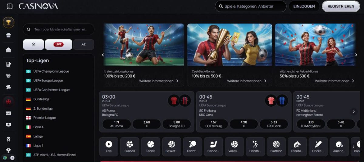 Casinova Casino Testbericht – Erfahrungen, Boni und Spielangebot für Deutschland image 4